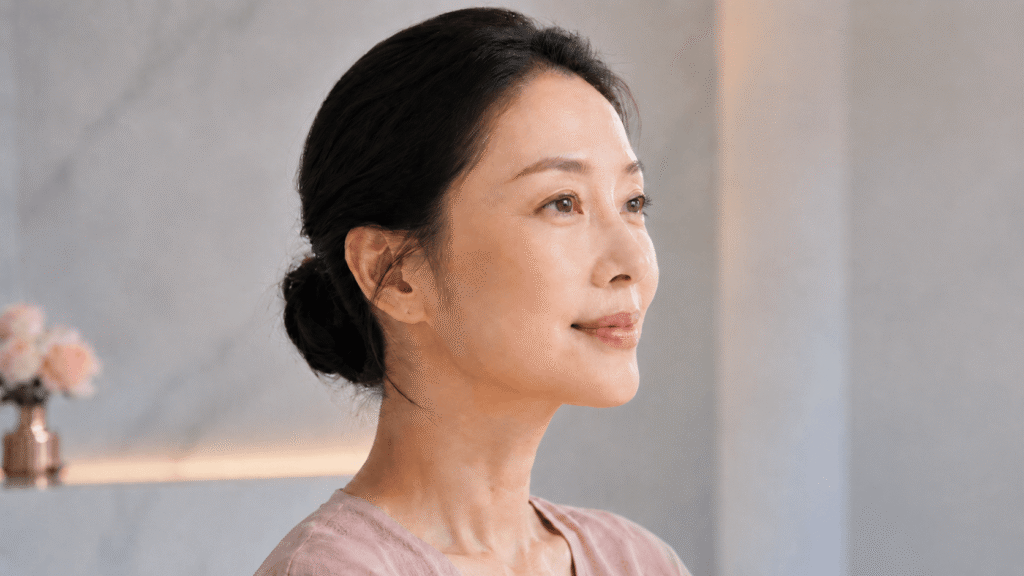 Contorno facial natural sem exageros